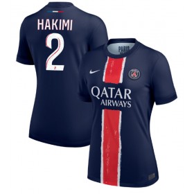 Paris Saint-Germain Achraf Hakimi #2 Hjemme skjorte til dame 2024-25 Kortermet